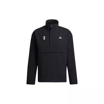 Adidas Wj Series Повседневная спортивная тканая куртка с воротником-стойкой Мужские куртки черные GP0901 M