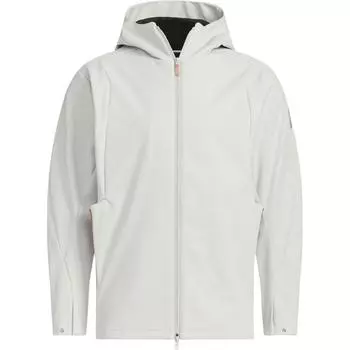 Adidas Wuji Series FW24 водонепроницаемая тканая повседневная куртка с капюшоном мужская куртка Talc JI8713 S