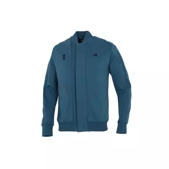 Adidas Wuji Series Logo Print Спортивная куртка Мужская Верхняя одежда Небесно-голубой H39209 XL