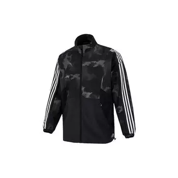 Adidas Wv Newblock Камуфляжная куртка с воротником-стойкой Мужские куртки черные H40236 L