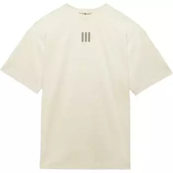 Adidas X Fear Of God Athletics Collaboration Performance FW24 Удобная футболка с круглым вырезом и коротким рукавом для мужчин, светло-желтый IM6080 S