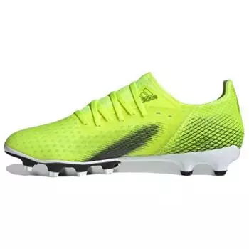 Adidas X Ghosted.3 MG Solar Yellow Мужские кроссовки Cloud-White Royal-Blue FW6974 41