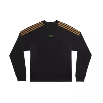 Adidas X Ivy Park Collaboration Пуловер с круглым вырезом Толстовка унисекс Черный GT6657 S