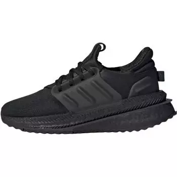 adidas X_PLRBOOST J черные серые детские кроссовки Core-черный серый-пять IE6905 35