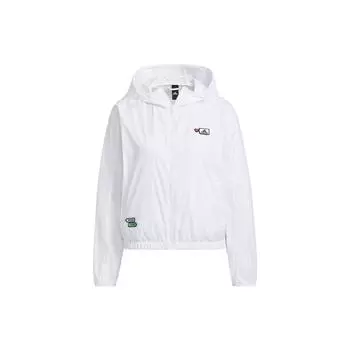 Adidas X SeeBin Graphic Woven Jacket SS23 Женская куртка белая HY2852 S