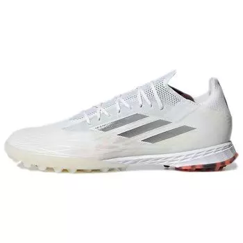 Adidas X Speedflow.1 TF White Solar Red Мужские кроссовки Cloud-White Iron-Metalic FY3281 44