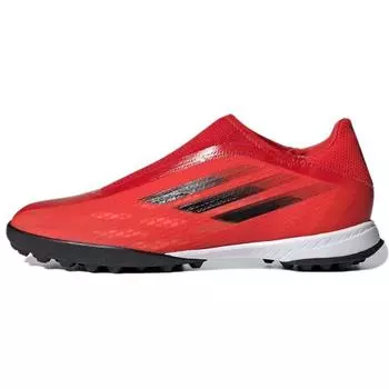 Adidas X Speedflow.3 Laceless TF Red Мужские кроссовки Core-Black Solar-Red FY3266 40