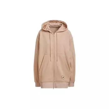 Adidas X Stella McCartney однотонная спортивная куртка с капюшоном женская куртка светло-розовая H59289 L