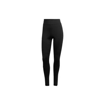 Adidas X Stella McCartney Спортивные леггинсы с высокой талией и буквенным принтом Женские леггинсы Черные HG6876 S