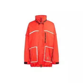 Adidas X Stella McCartney Свободная куртка с воротником Женская верхняя одежда Ярко-красный IA0018 L