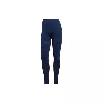 Adidas X Stella McCartney Warpknit обтягивающие дышащие сетчатые леггинсы для йоги женские леггинсы темно-индиго CZ1741 S