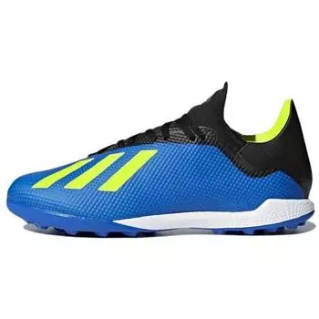 Adidas X Tango 18.3 TF Football Blue Yellow Мужские кроссовки Солнечно-желтый Core-Black DB1955 42
