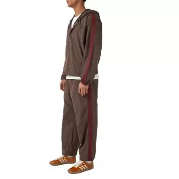 Adidas X Wales Bonner нейлоновые спортивные штаны ночные коричневые мужские низы JJ2930 M
