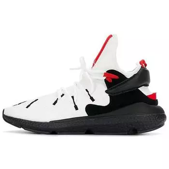 Adidas Y-3 Kusari 2 White Black Red Мужские кроссовки Lush-Red BC0964