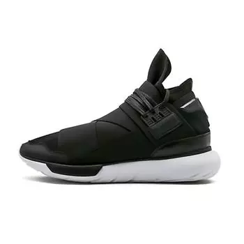 Adidas Y-3 Qasa High Core Черные мужские кроссовки Обувь-Белый AQ5499 46