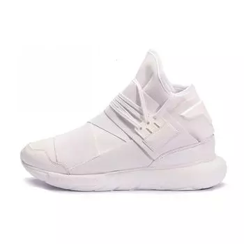 Adidas Y-3 Qasa High Triple White Мужские кроссовки Core-White AQ5500