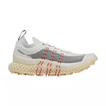 Adidas Y-3 Runner 4D Halo Core Белые кроссовки унисекс Красные ярко-голубые GW4451 42
