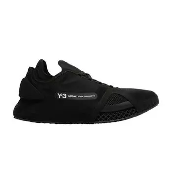 Adidas Y-3 Runner 4D IOW Черные кроссовки унисекс Core-White FZ4502 38