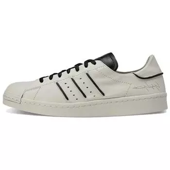 Adidas Y-3 Superstar Talc черные мужские кроссовки кремовые JS0576 46