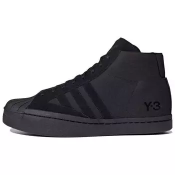 Adidas Y-3 Yohji Pro Тройные черные кроссовки унисекс FX0897 36