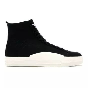 Adidas Y-3 Yuben Mid Черно-белые кроссовки унисекс EF2653