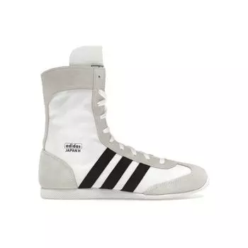 Adidas Япония Высокие белые черные женские кроссовки Cloud-White Core-Black JQ7635 38