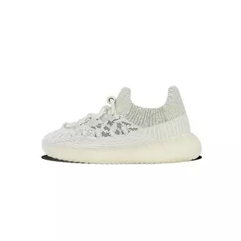 Adidas Yeezy Boost 350 V2 CMPCT Infants Slate Bone Детские кроссовки Кремовые HQ4633 19
