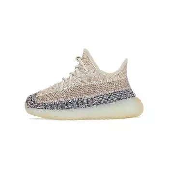 Adidas Yeezy Boost 350 V2 Infants Ash Pearl Детские кроссовки Кремовые GY7735 22