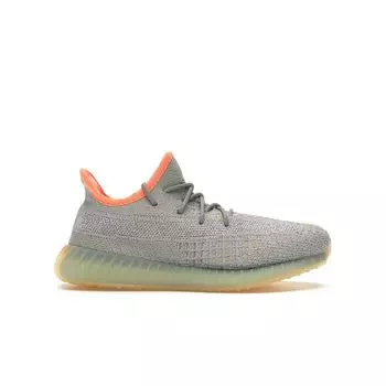Adidas Yeezy Boost 350 V2 Kids Desert Sage Детские кроссовки Зеленый FX9037