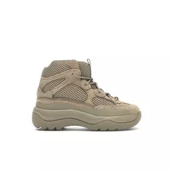 Adidas Yeezy Desert Boot Kids Rock Детские кроссовки белые EG6490
