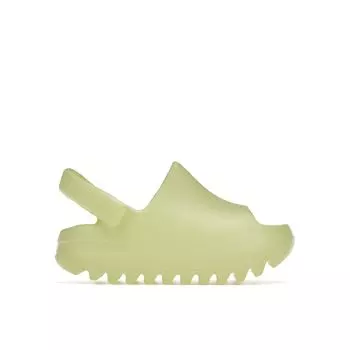 Adidas Yeezy Slides Infants Glow Green 2022 Детские кроссовки HQ4119 21