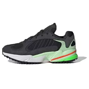 Adidas Yung-1 Trail Carbon Glow Green Мужские кроссовки Black Core-Black EE6538