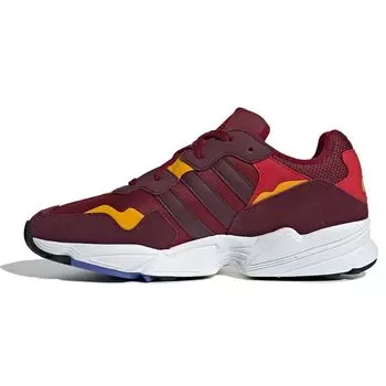 Adidas Yung-96 Collegiate Burgundy Мужские кроссовки Red Maroon Bold-Gold DB2602