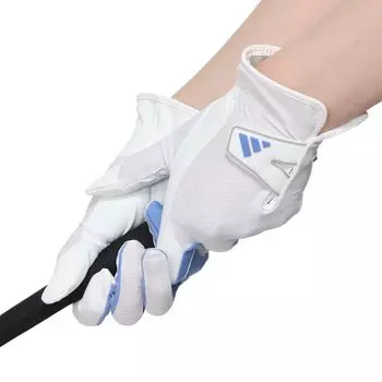 Adidas ZG Cool Pair Gloves for Both Hands x NMH39-HT6826 (White Blue/20.0/Lady s)