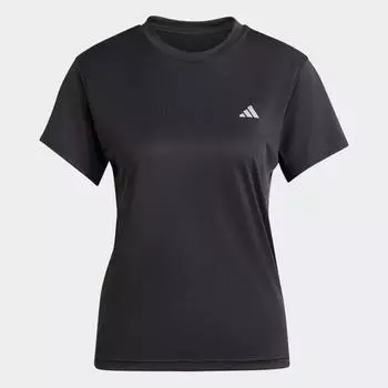 Adidas Женская футболка с коротким рукавом Galleria Run It BLACK/AS