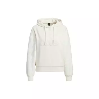 Adidas Женская худи с вышитым логотипом Essential, белая HM7104 S