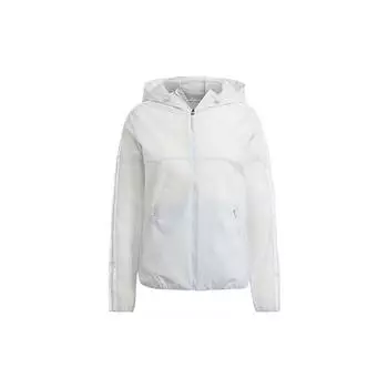 Adidas Женская легкая куртка с капюшоном из кожи, женские куртки синего цвета HB8924 S