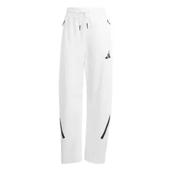 Adidas Женская ZNE. Спортивные штаны Barrel белые/черные женские уличные JJ4747 XL