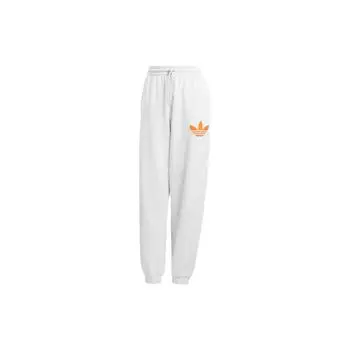 Adidas Женские джоггеры с логотипом Originals Loose Fit Cuffed Knit Joggers Light-Grey II5600 XL