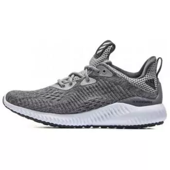 Adidas Женские кроссовки Alphabounce EM Серые Беговые-Белые BW1194 37