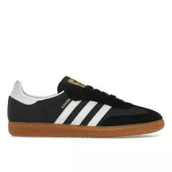 Adidas Женские кроссовки Samba OG Carbon Почти Blue Gum Черный Мел-Белый ID0493 35
