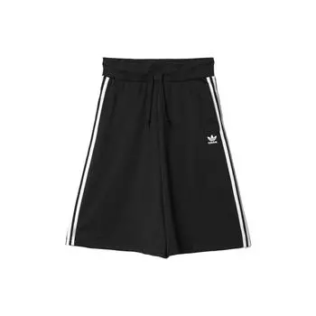 Adidas Женские шорты Originals Falcon Series Striped Logo Shorts Black AY5237 S