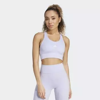 Adidas Женский бюстгальтер S для бега с карманом и средней поддержкой для бега SportS Bra AXS(AB)85