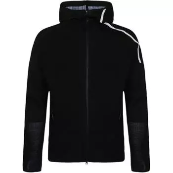 Адидас ЗНЕ. Мужская куртка с капюшоном Hd Parley, модная универсальная куртка черного цвета DH1405 M