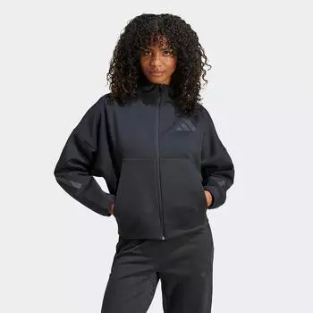 Adidas Zne. Спортивная куртка с капюшоном на молнии, черная, Je7848 AXS