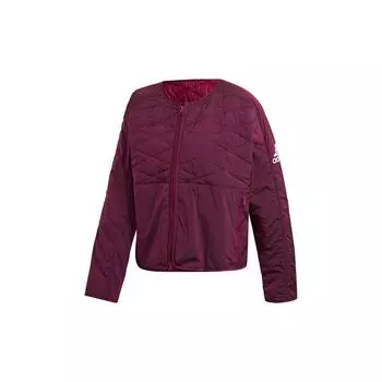 Adidas ZNE Стеганая куртка Повседневная спортивная верхняя одежда Женская верхняя одежда Бордовый FS2434 L