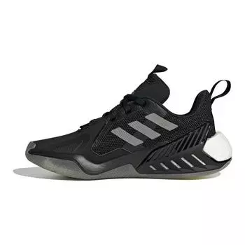 Adidas ЗВЁЗДНЫЕ ВОЙНЫ Звёздные Войны One J Низкие Детские Кроссовки для Бега Чёрно-Серые Подростки 37