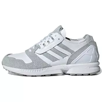Adidas ZX 8000 Minimalist Icons — Бело-серые мужские кроссовки Cloud-White Grey-Two FZ3542 43