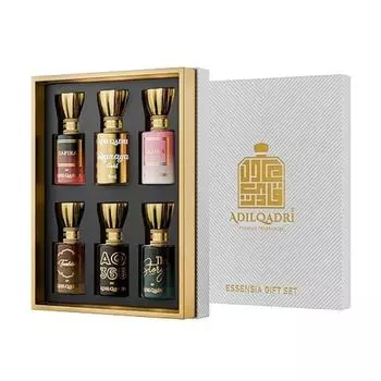Adilqadri Essensia Luxury Attar Combo для мужчин и женщин | Набор из 6 парфюмов