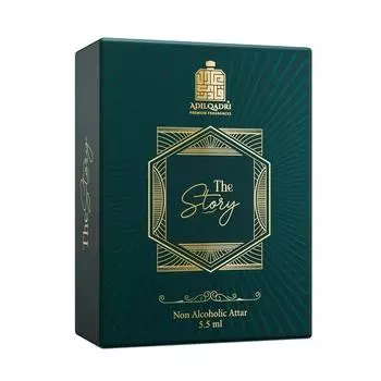 Adilqadri The Story Attar для мужчин и женщин | Французский аромат | Стойкий | Духи-ароматизаторы Roll On Attar (5.5мл)